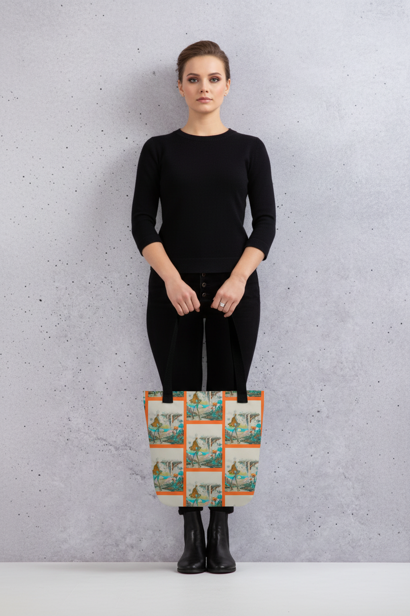 Fantasy Landscape Tote Bag