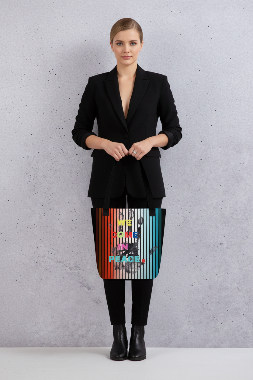 We Come In Peace Tote Bag