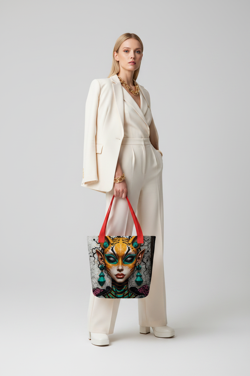 Urban Graffiti Art Tote Bag