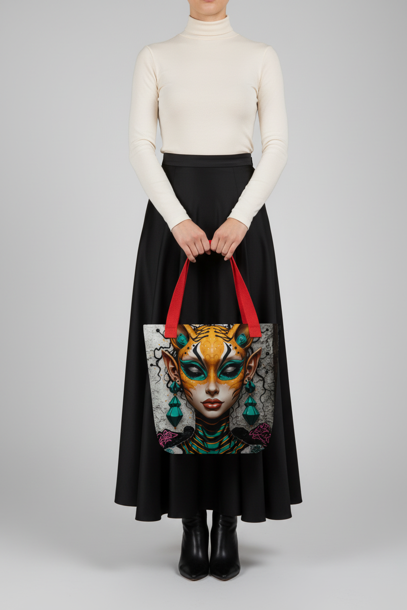 Urban Graffiti Art Tote Bag