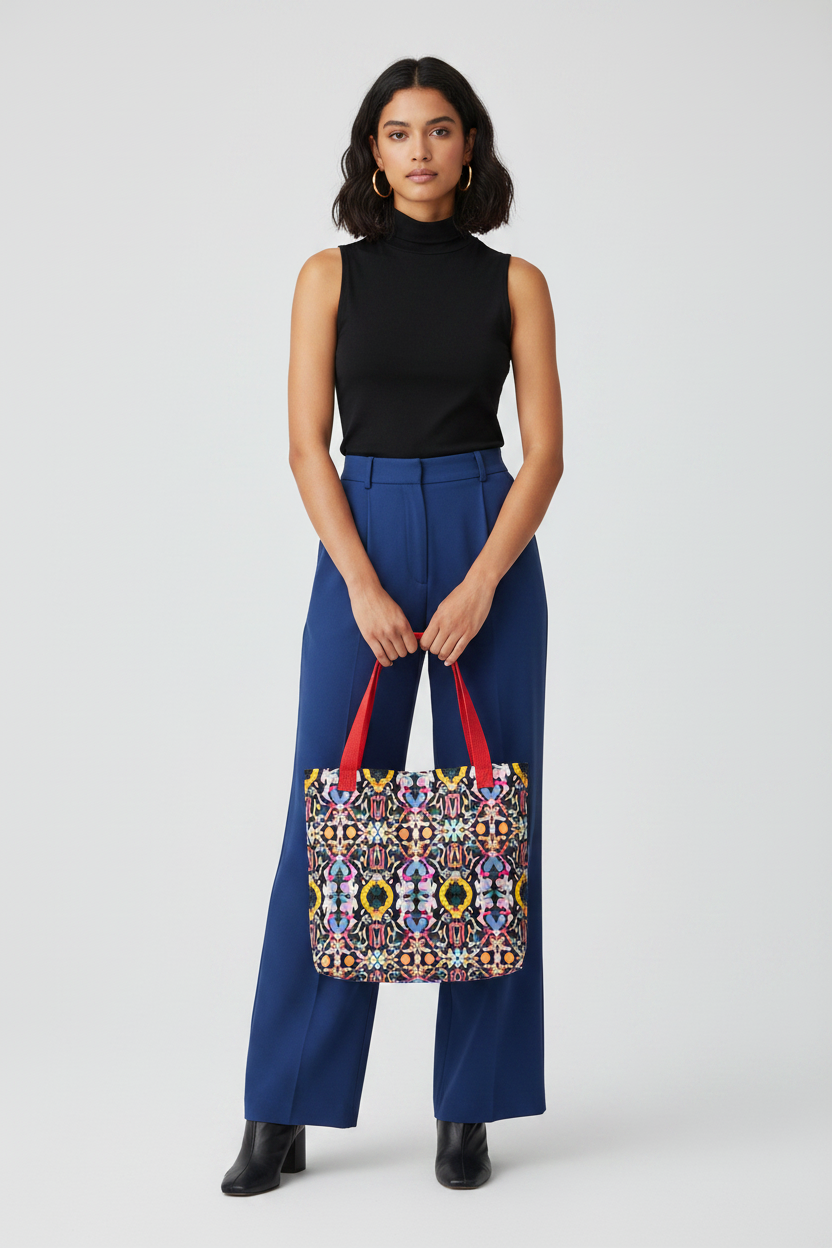 Abstract All-Over Print Tote Bag