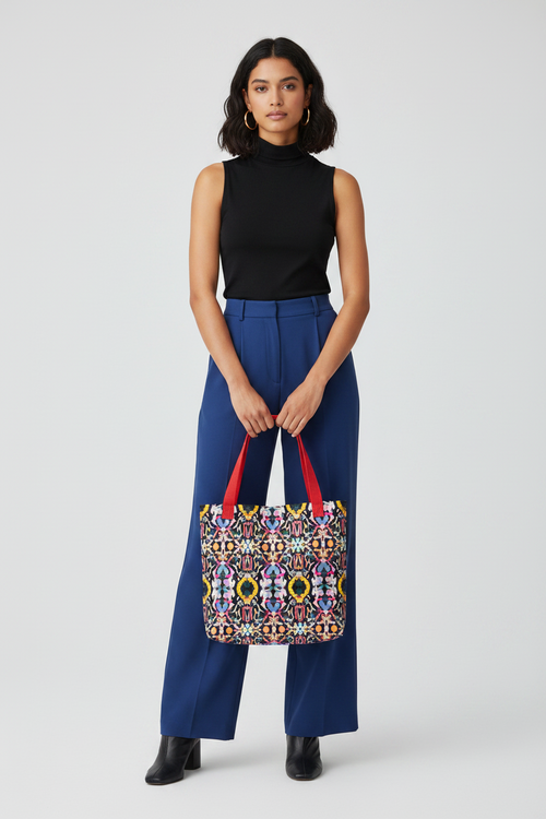 Abstract All-Over Print Tote Bag