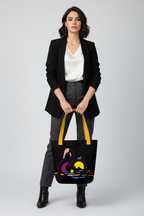 Abstract Art Swan Tote Bag