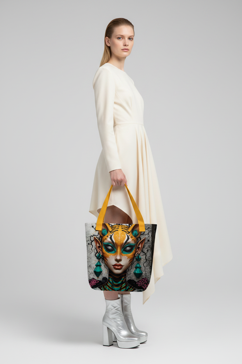 Urban Graffiti Art Tote Bag