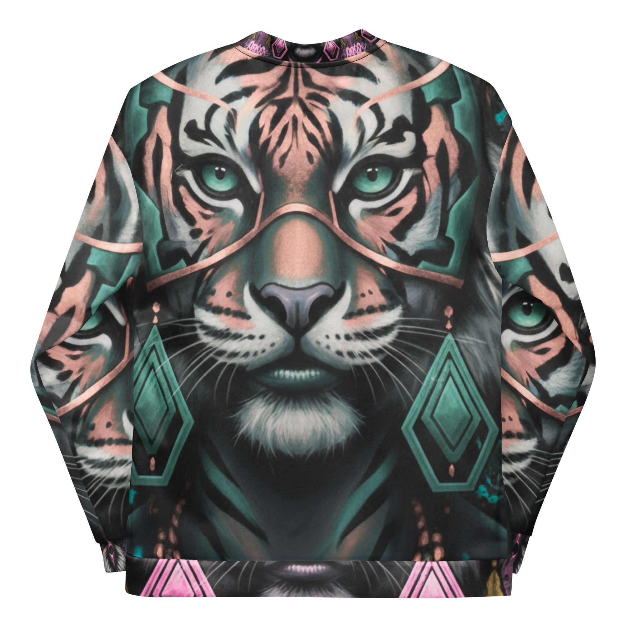 Contemporary tiger street fashion jacket