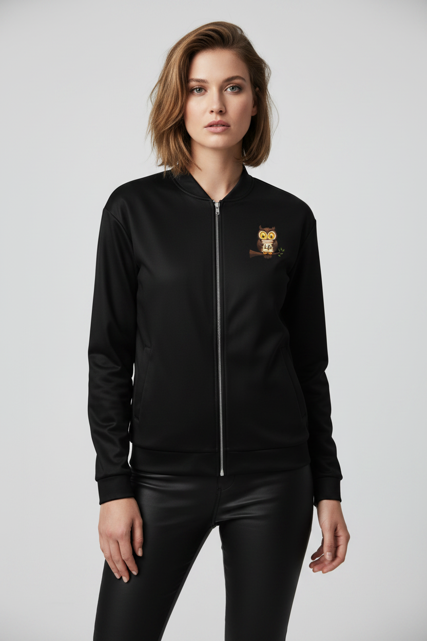 Owl Bomber Jacket Design