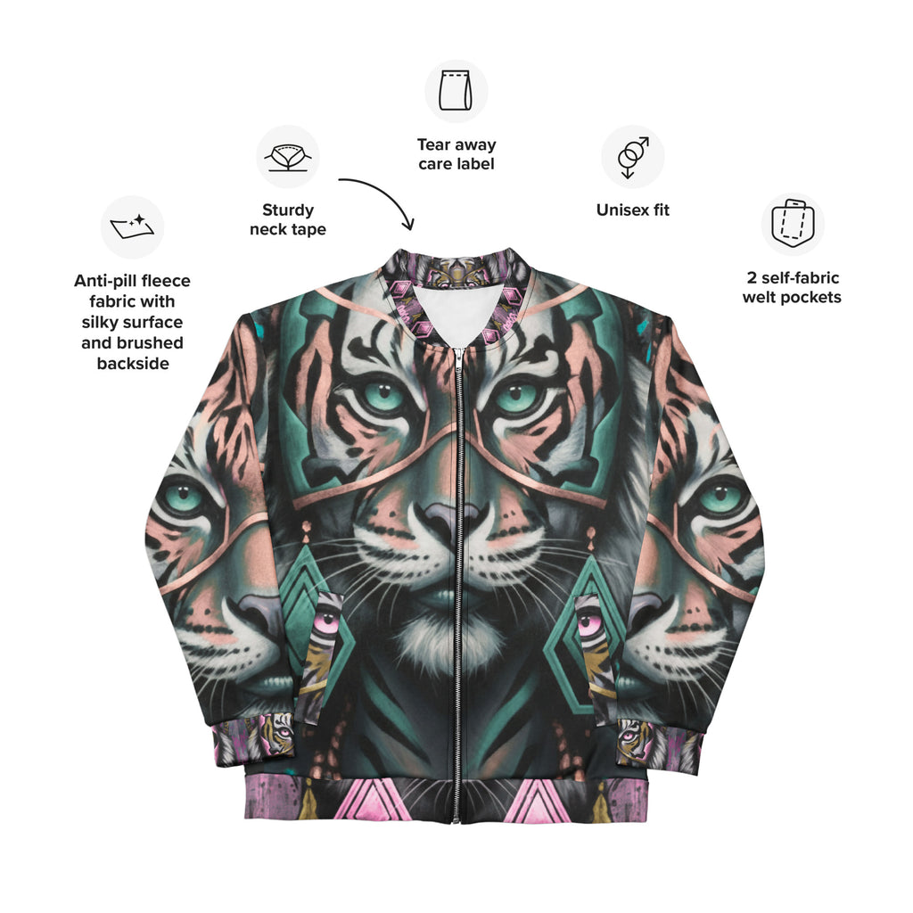 Trendy aesthetic tiger outerwear for men and women