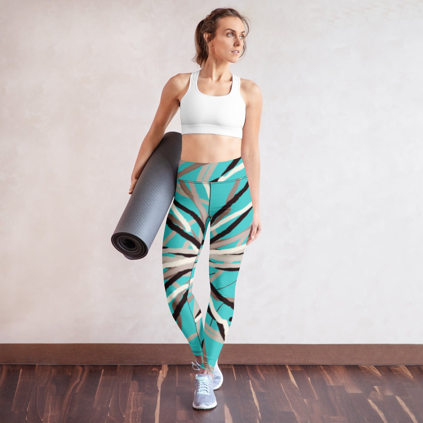Yoga Art Stretch Leggings, Workout wear 