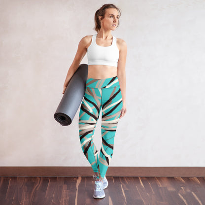 Yoga Art Stretch Leggings, Workout wear 