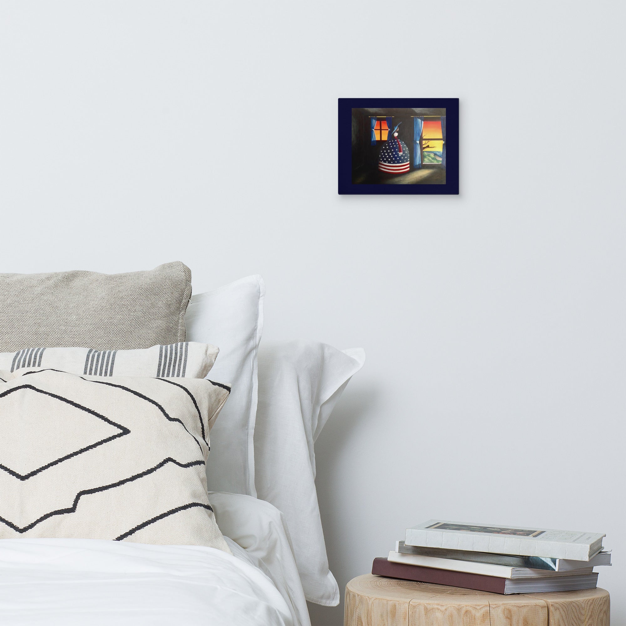 Evening Grace patriotic canvas print wall décor
