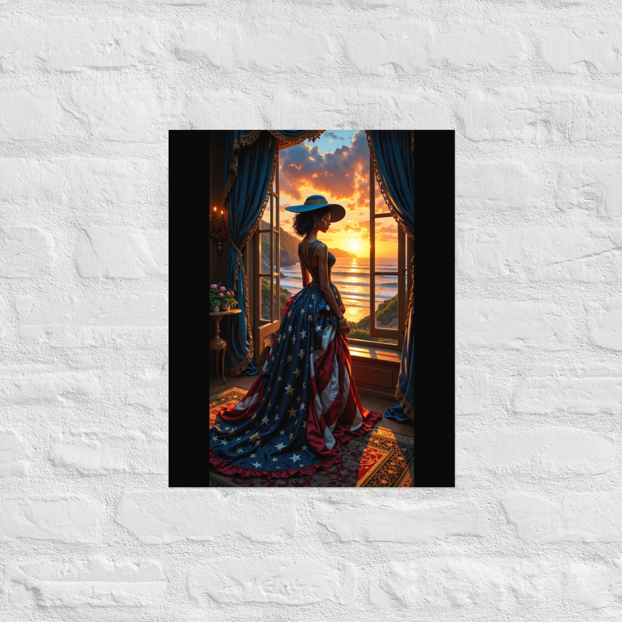 inspirational freedom art wall print