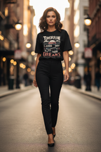 Dream Big Motivational Oversized T-shirt