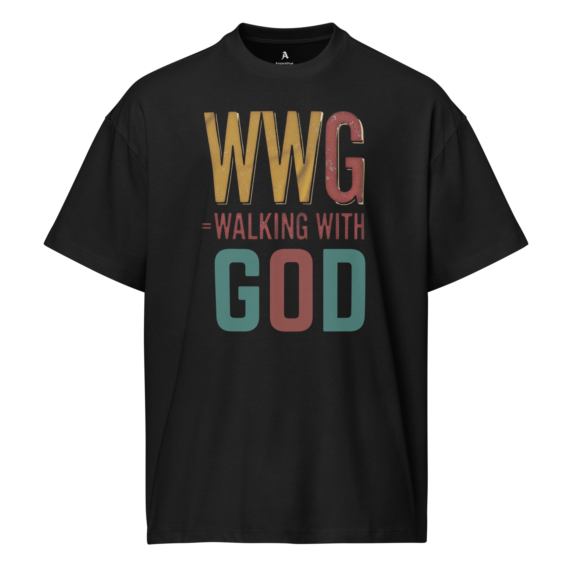 Walking With God Christian graphic tee
