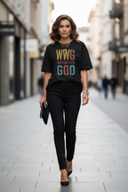 Walking With God Oversized T-shirt