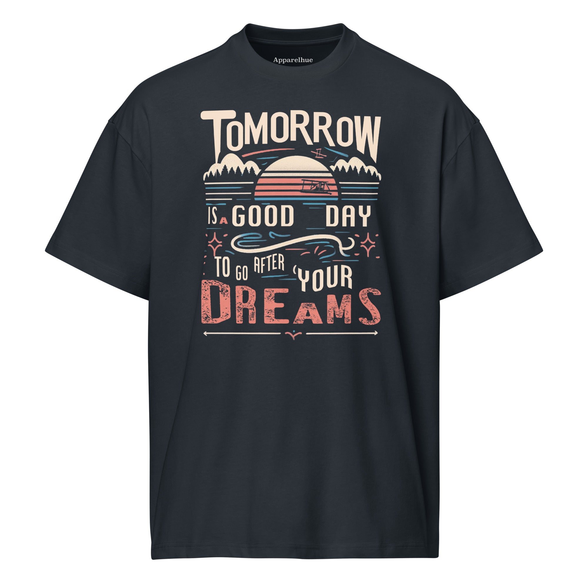 Casual outfit men’s tee paired with jeans outdoors
