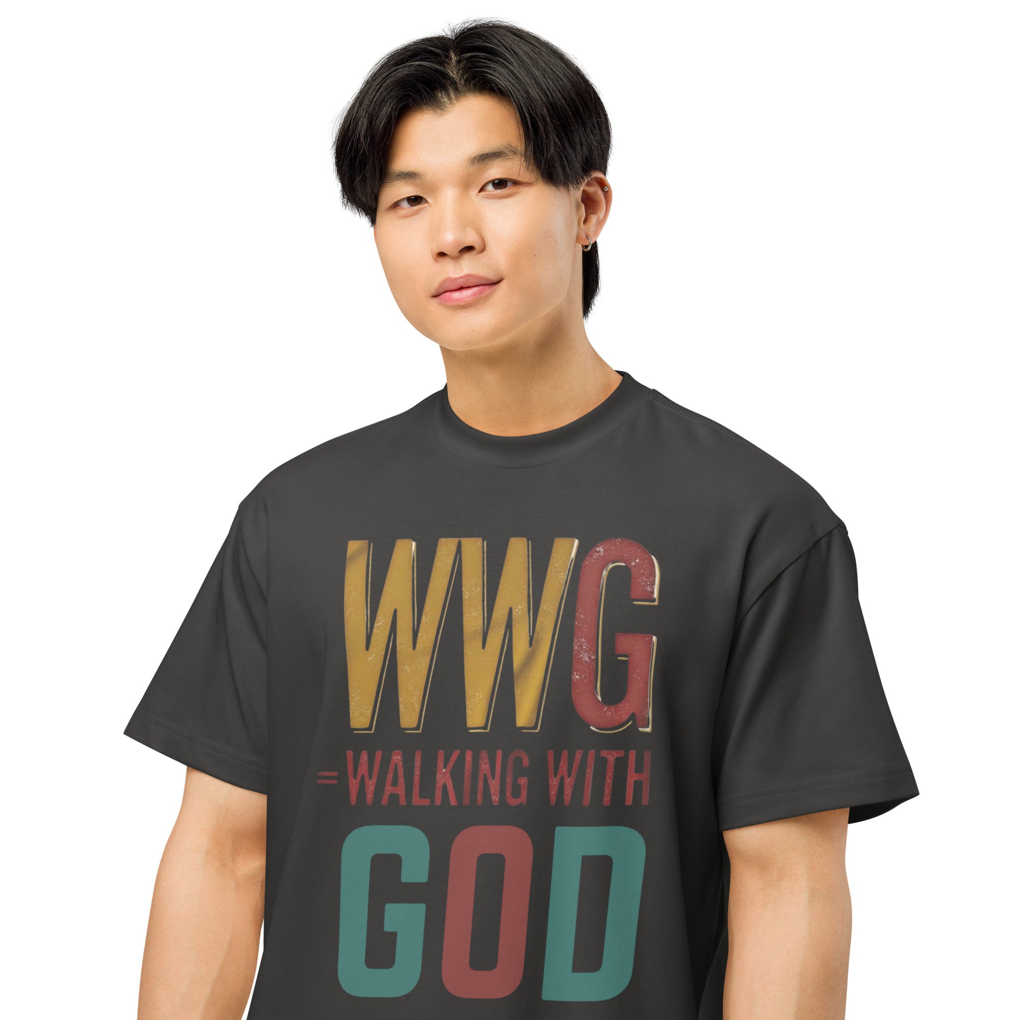 Walking With God message t-shirt
