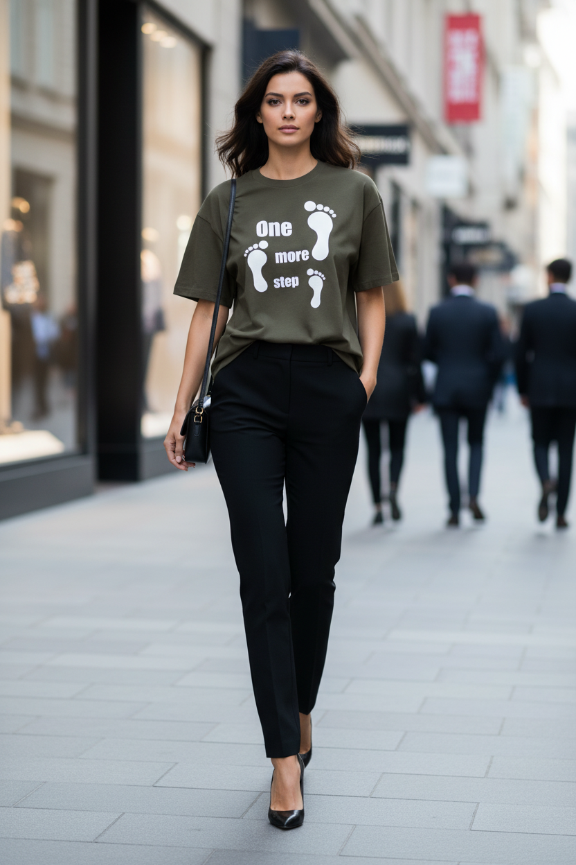 One More Step Tee