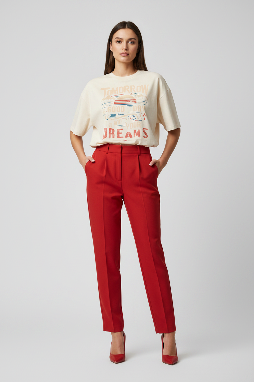Dream Big Motivational Oversized T-shirt