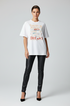 Dream Big Motivational Oversized T-shirt