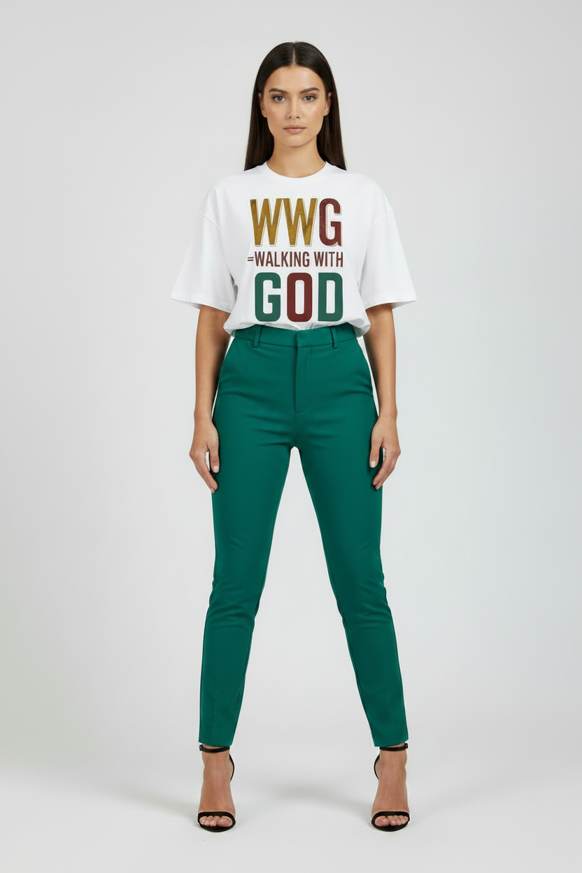 Walking With God Oversized T-shirt