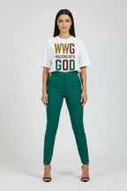 Walking With God Oversized T-shirt