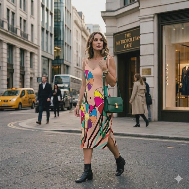 Apparelhue_straps_baige_dress street wear video