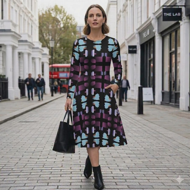  Midi Dresses - Knee Length - Midi Length - Versatile - Work Wear - Casual