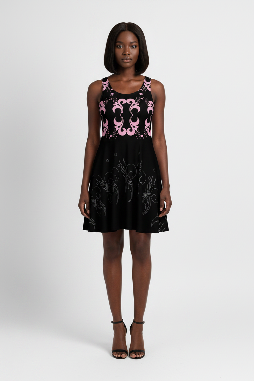Bohemian Skater Dress