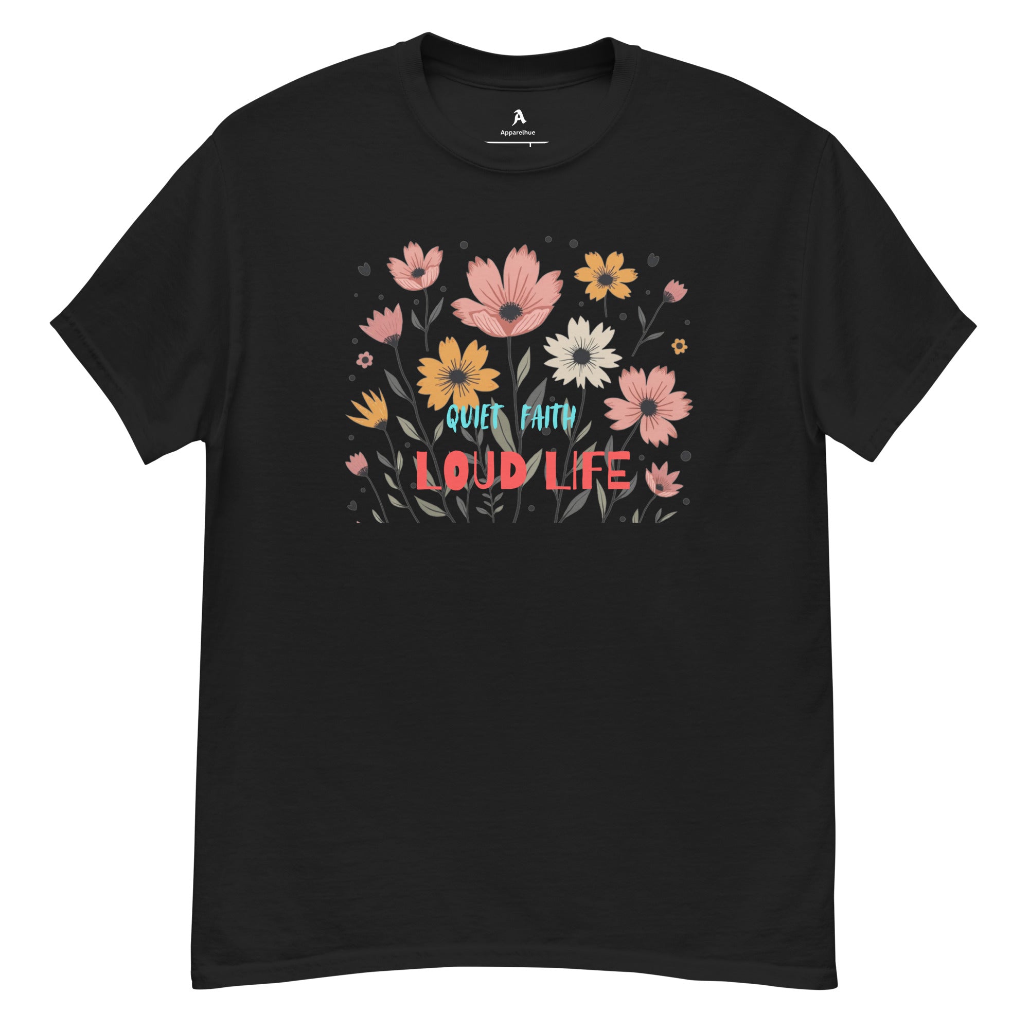 t Quiet Faith Loud Life tee pair it with blue jeans.