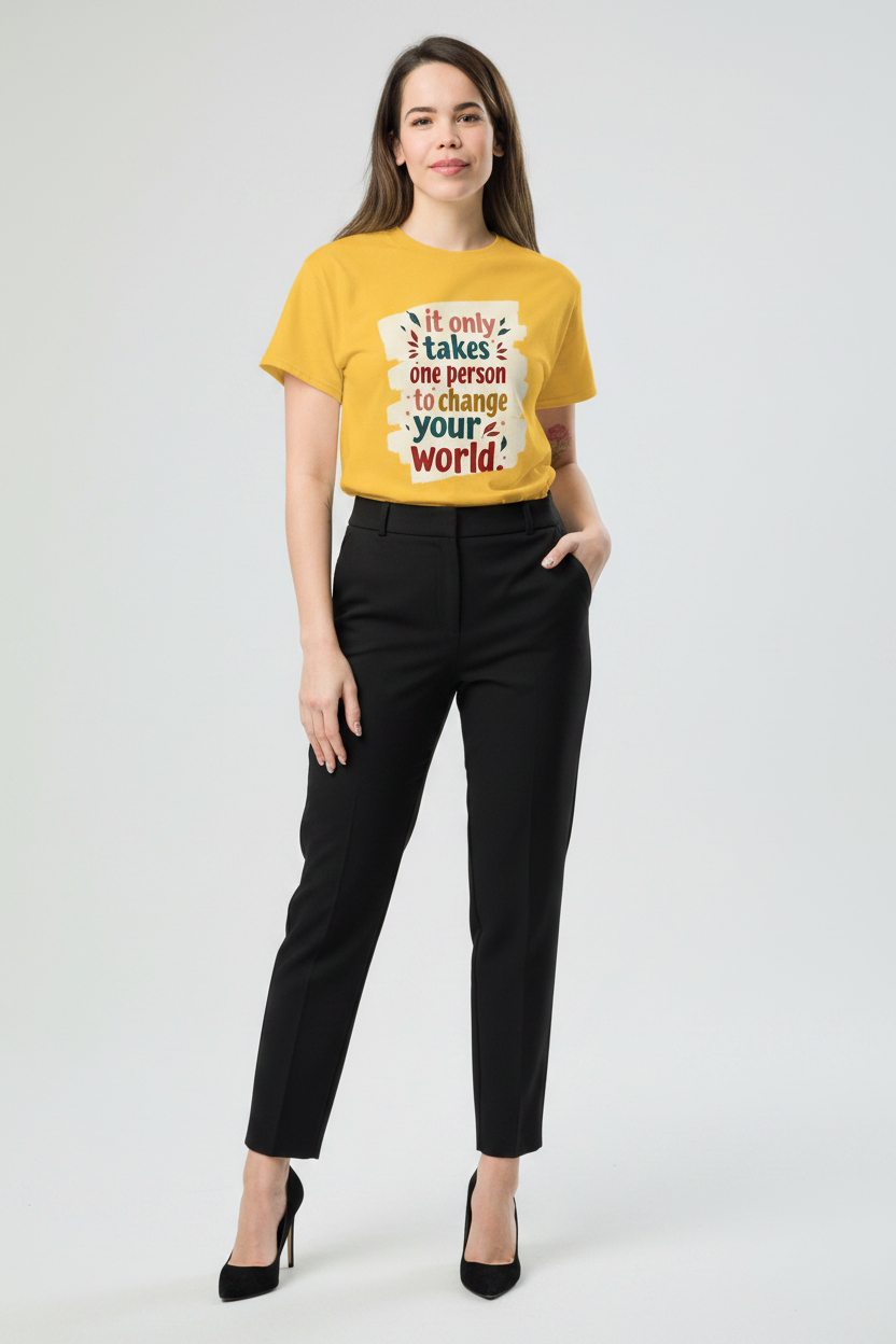 Motivational Quote Graphic Tee