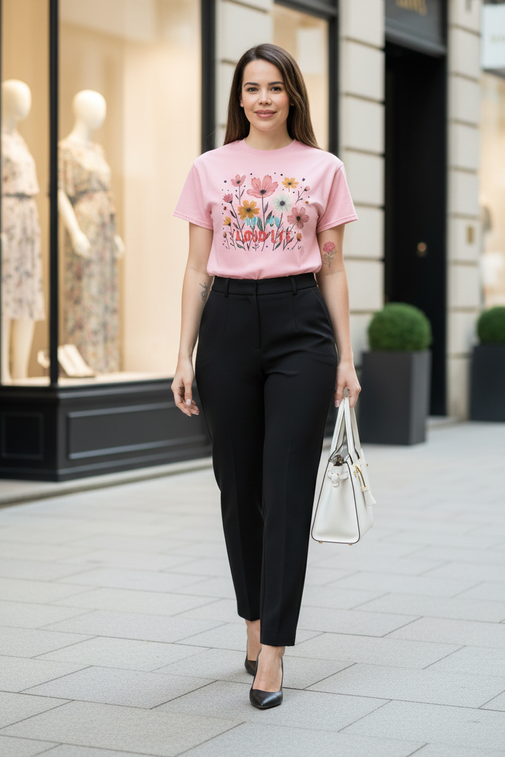 Quiet Faith Loud Life Graphic Tee