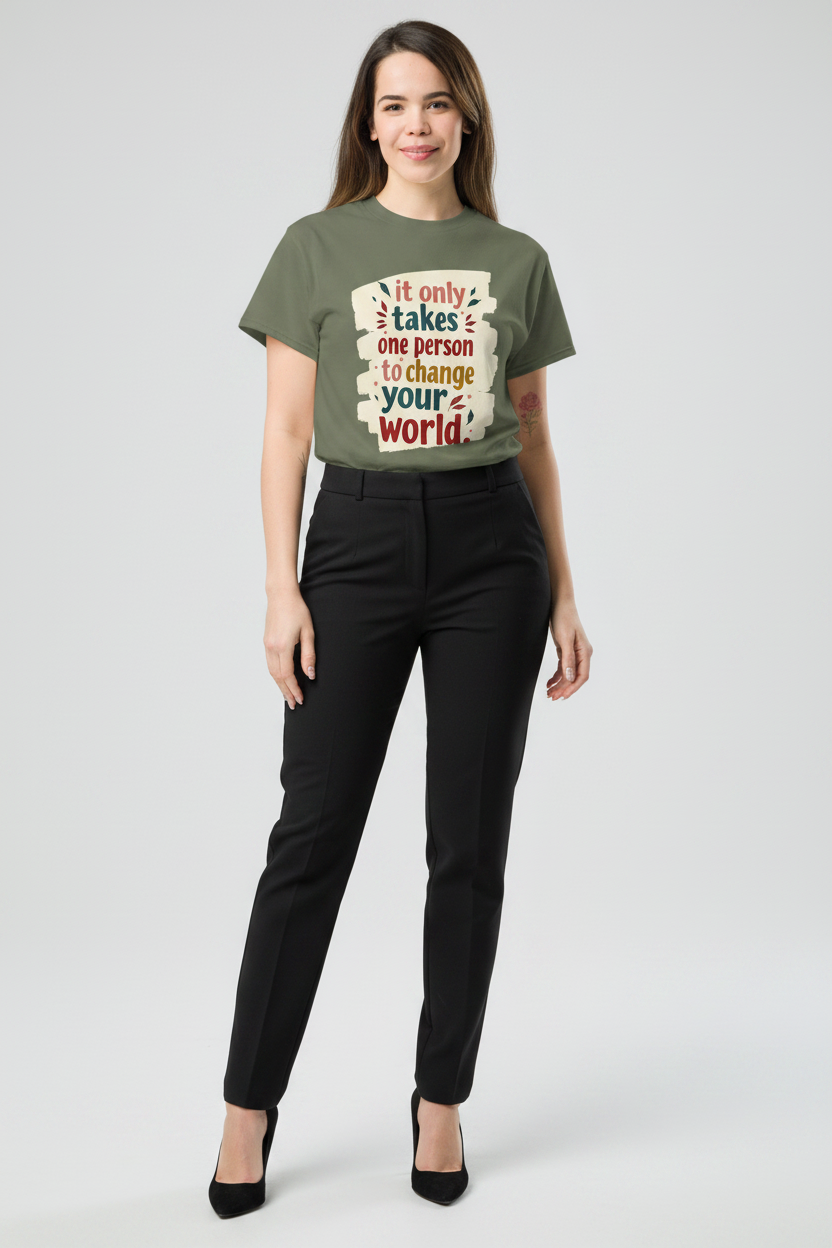 Motivational Quote Graphic Tee