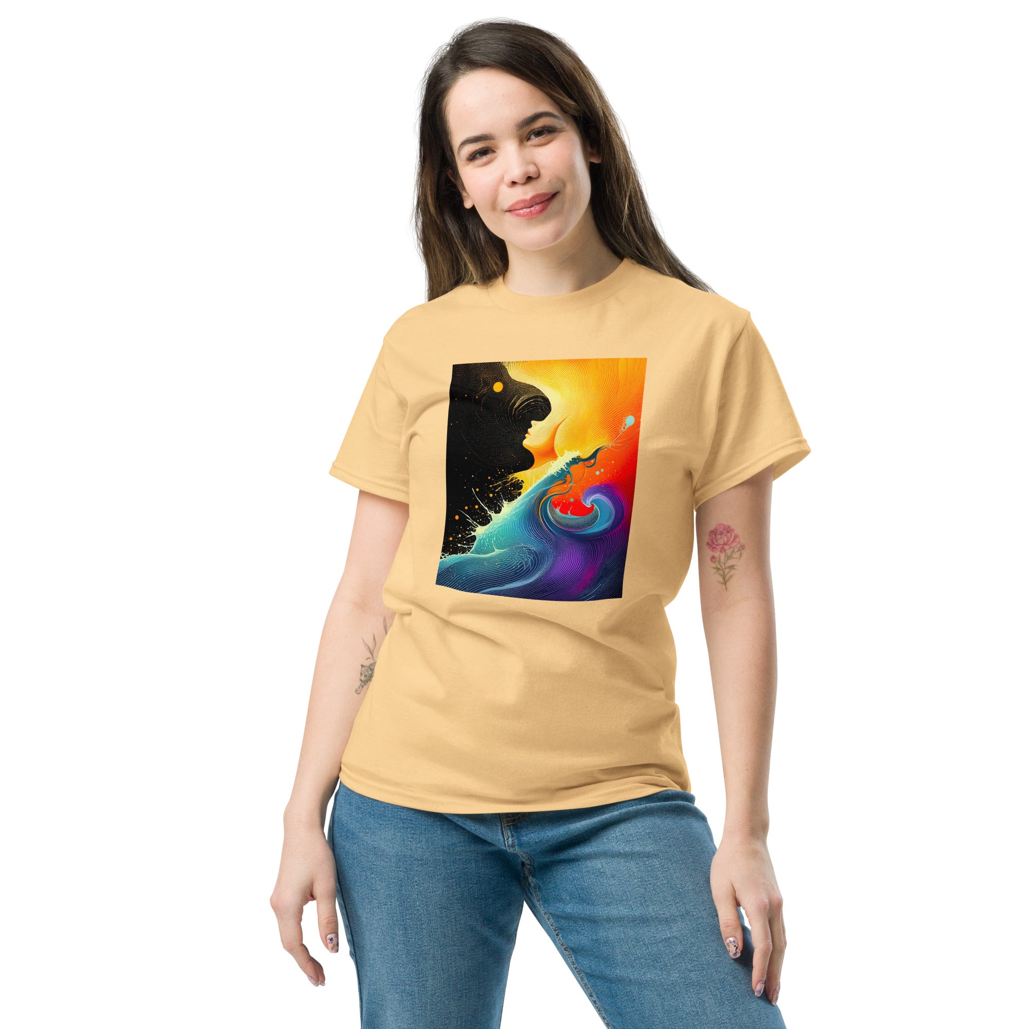 unique artistic t shirt design aesthetic