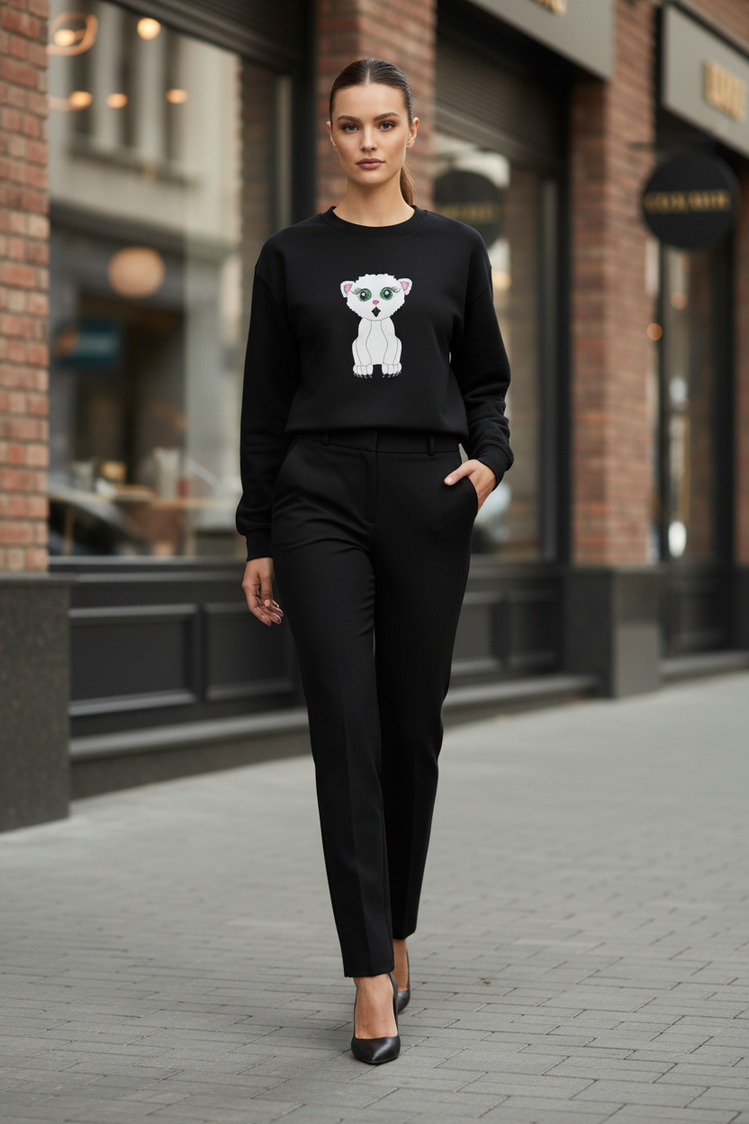 Ted Bear Sweatshirt Print
