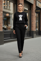 Ted Bear Sweatshirt Print
