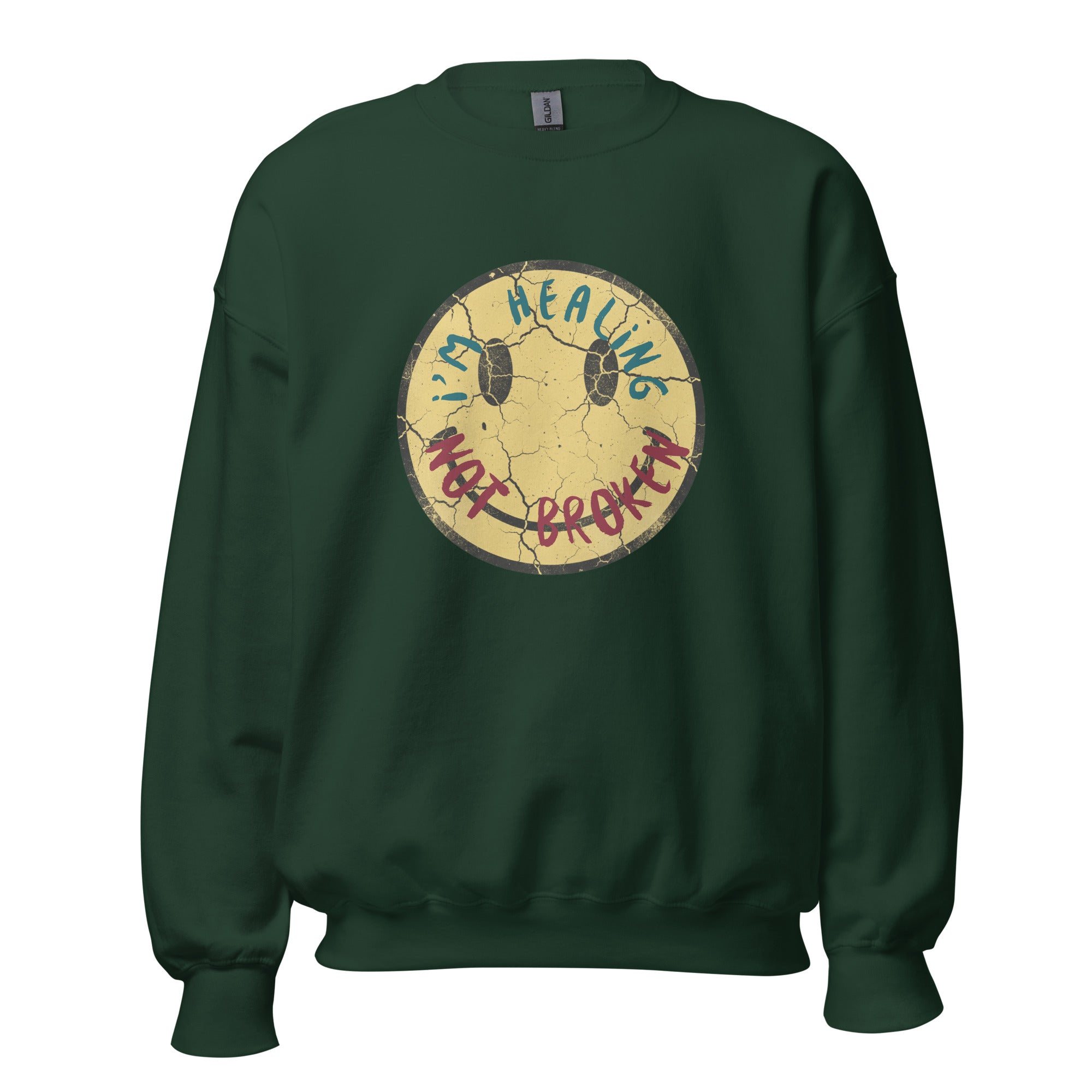 relaxed fit healing sweatshirt aesthetic