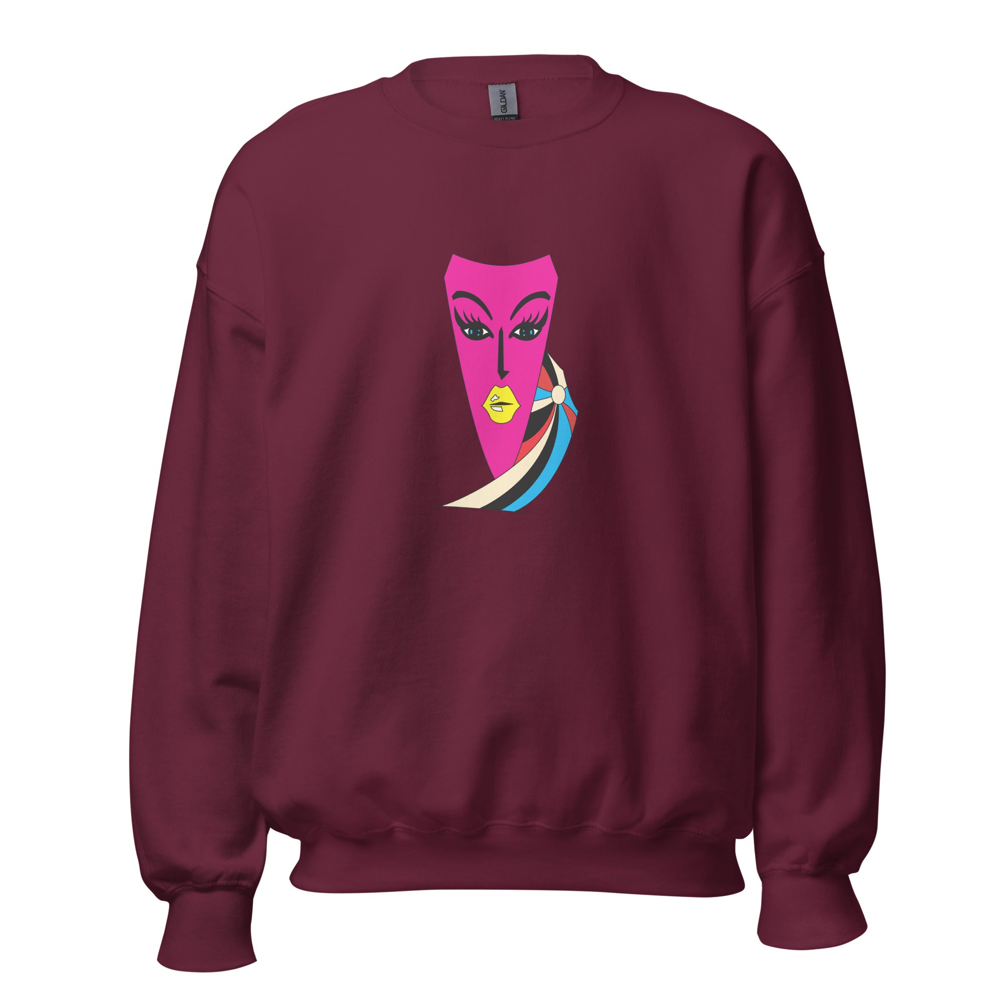 Bold Face Art Sweater