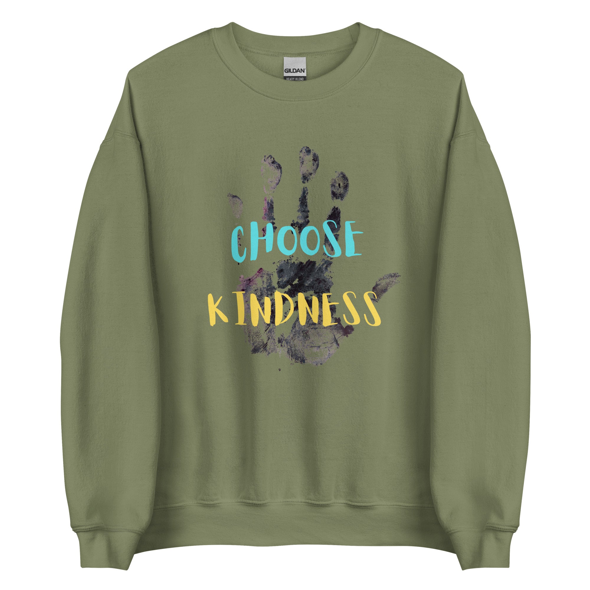 Relaxed fit crewneck jumper