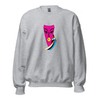 Abstract Face Print Top