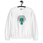 Lion Mask  Print Sweatshirt