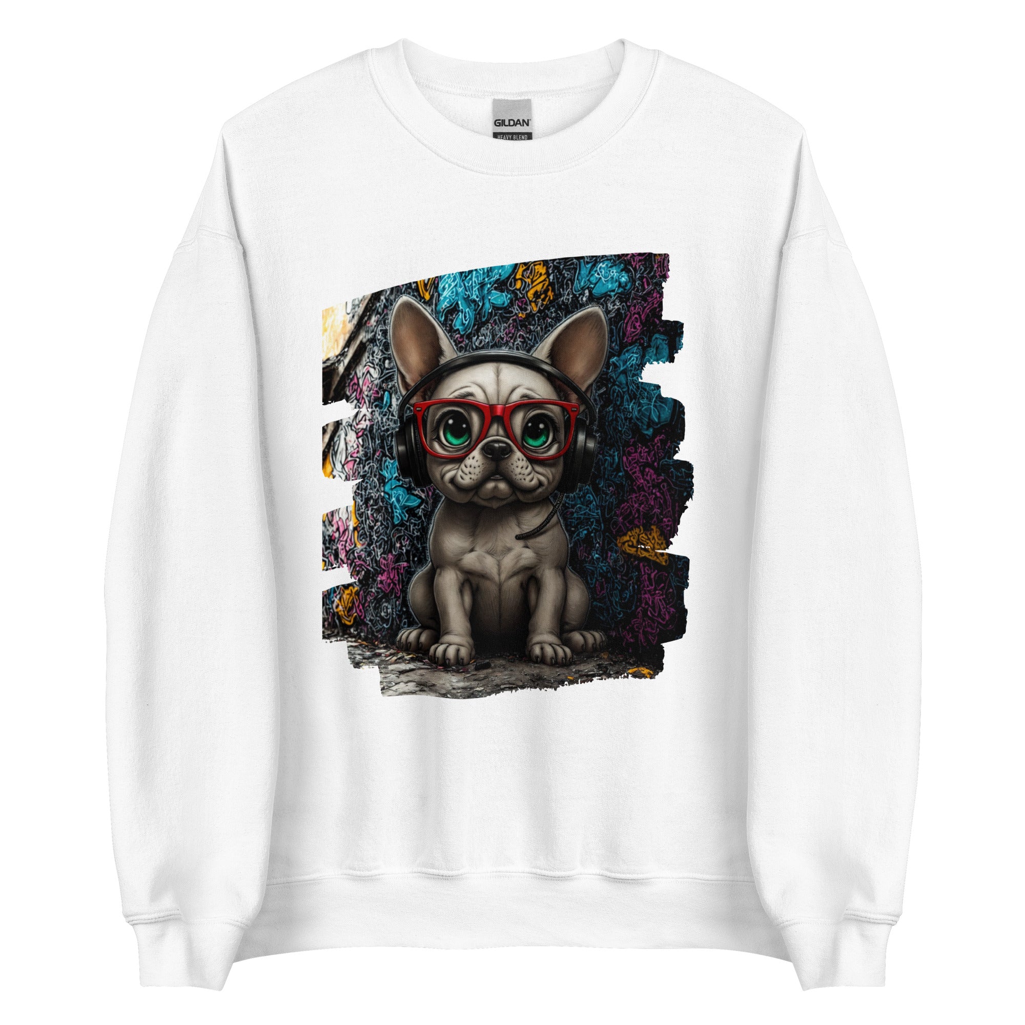 Frenchie DJ sweatshirt urban culture fashion