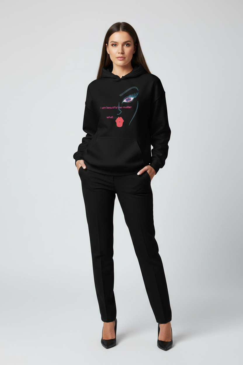 I am Beautiful Hoodie Hoodies