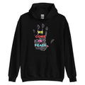 We Come in Peace hoodie front view