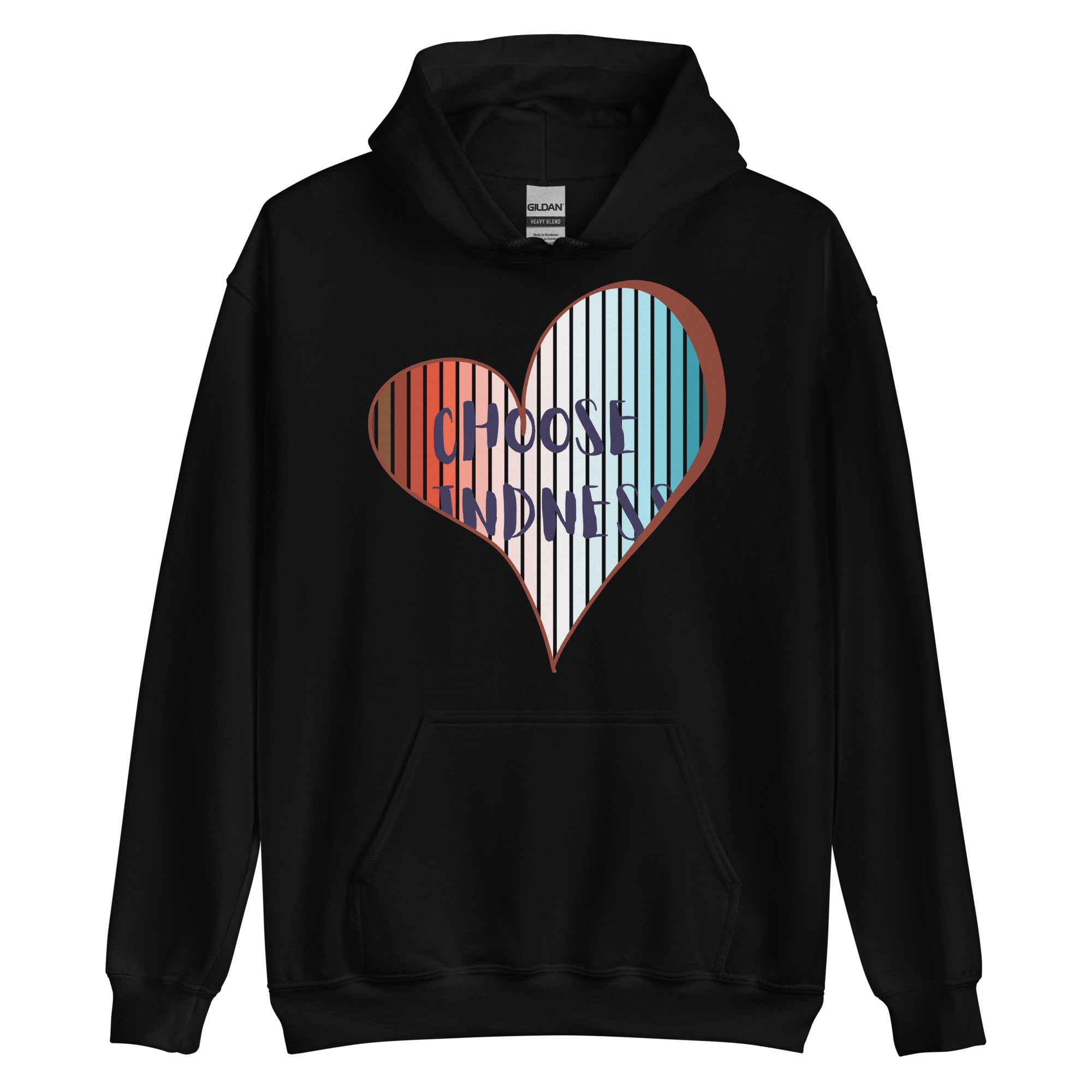 Choose Kindness hoodie paired with jeans