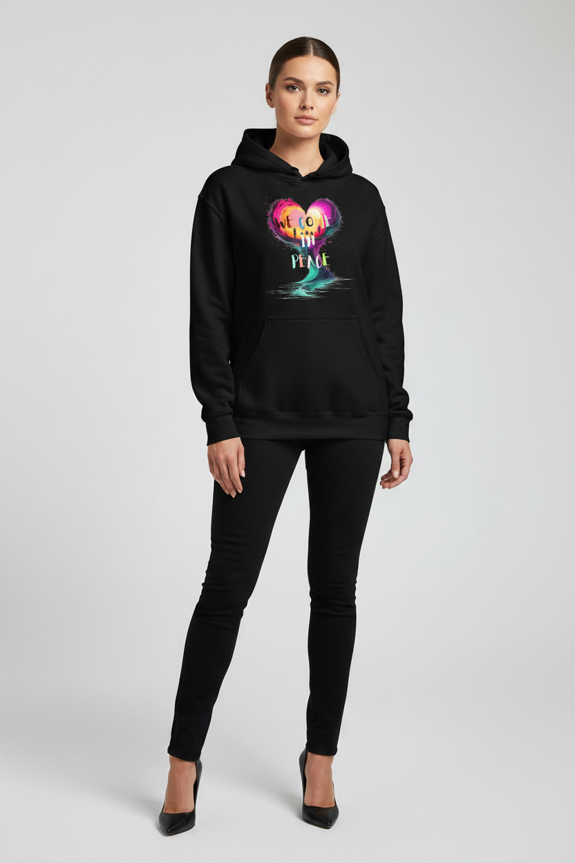 Inspirational Peace Graphic Hoodie