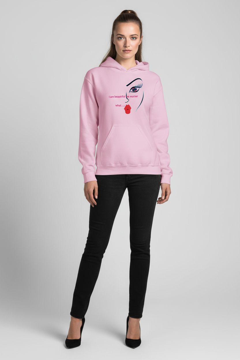 I am Beautiful Hoodie Hoodies