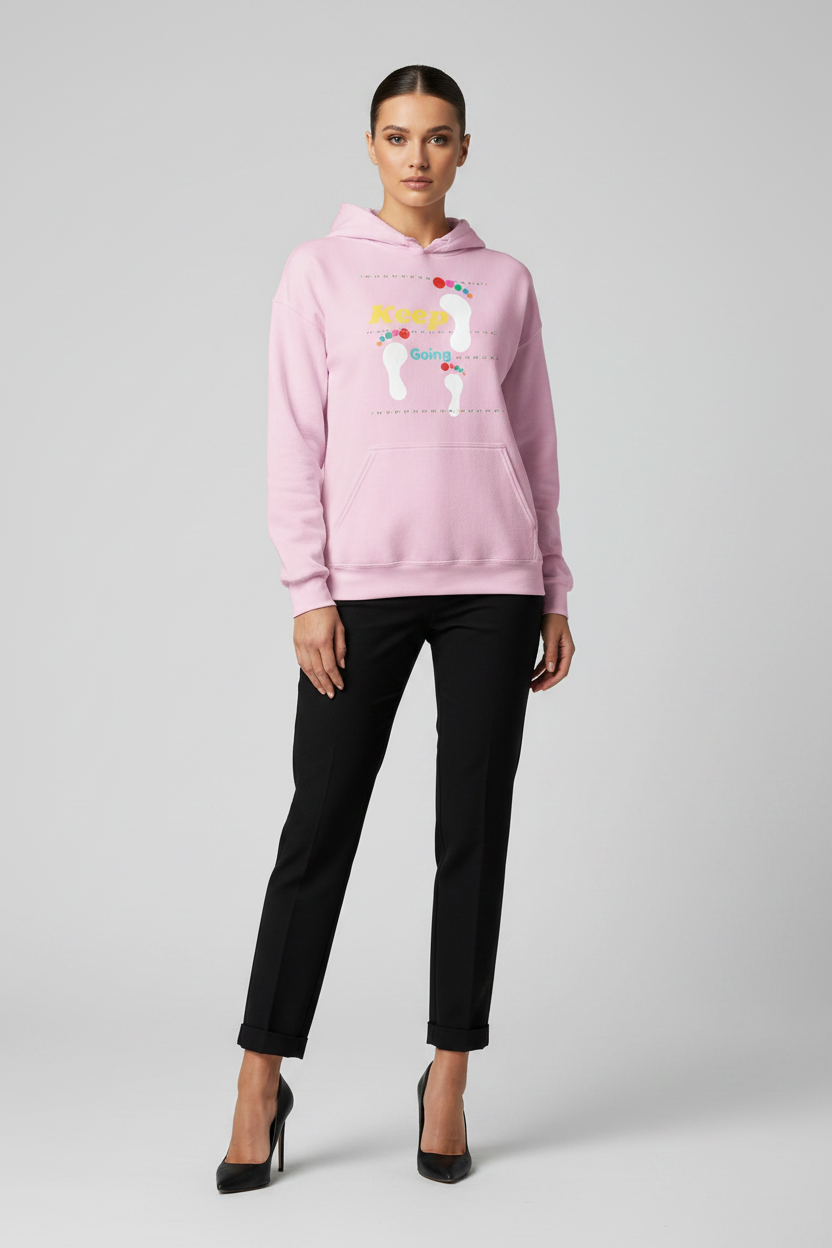 Keep Going Fall Pullover Hoodie