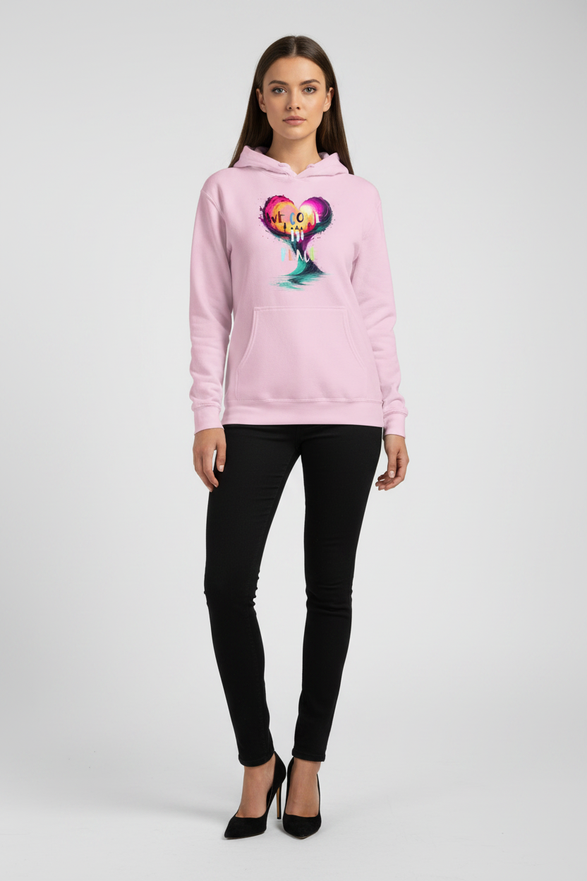 Inspirational Peace Graphic Hoodie