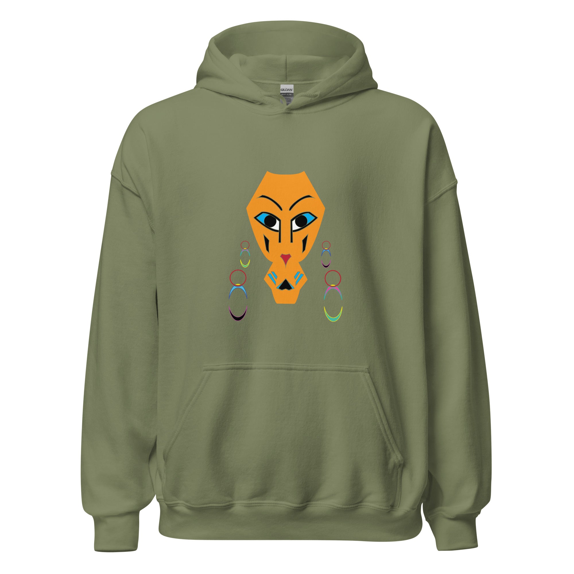 Graphic Lion Hoodie