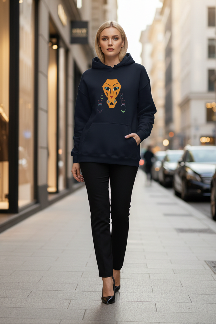 Graphic Lion Hoodie